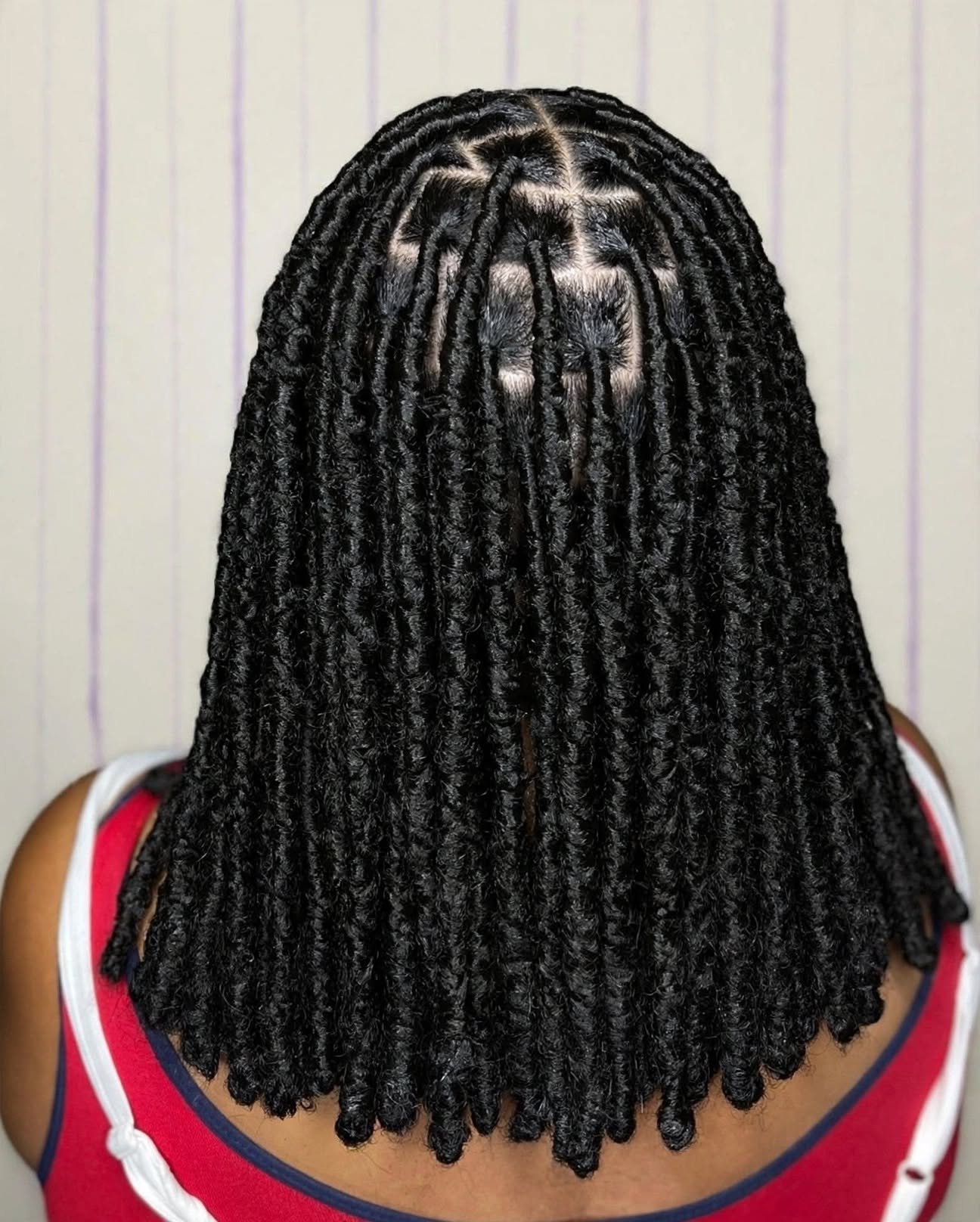 Faux Locs natural hairstyle