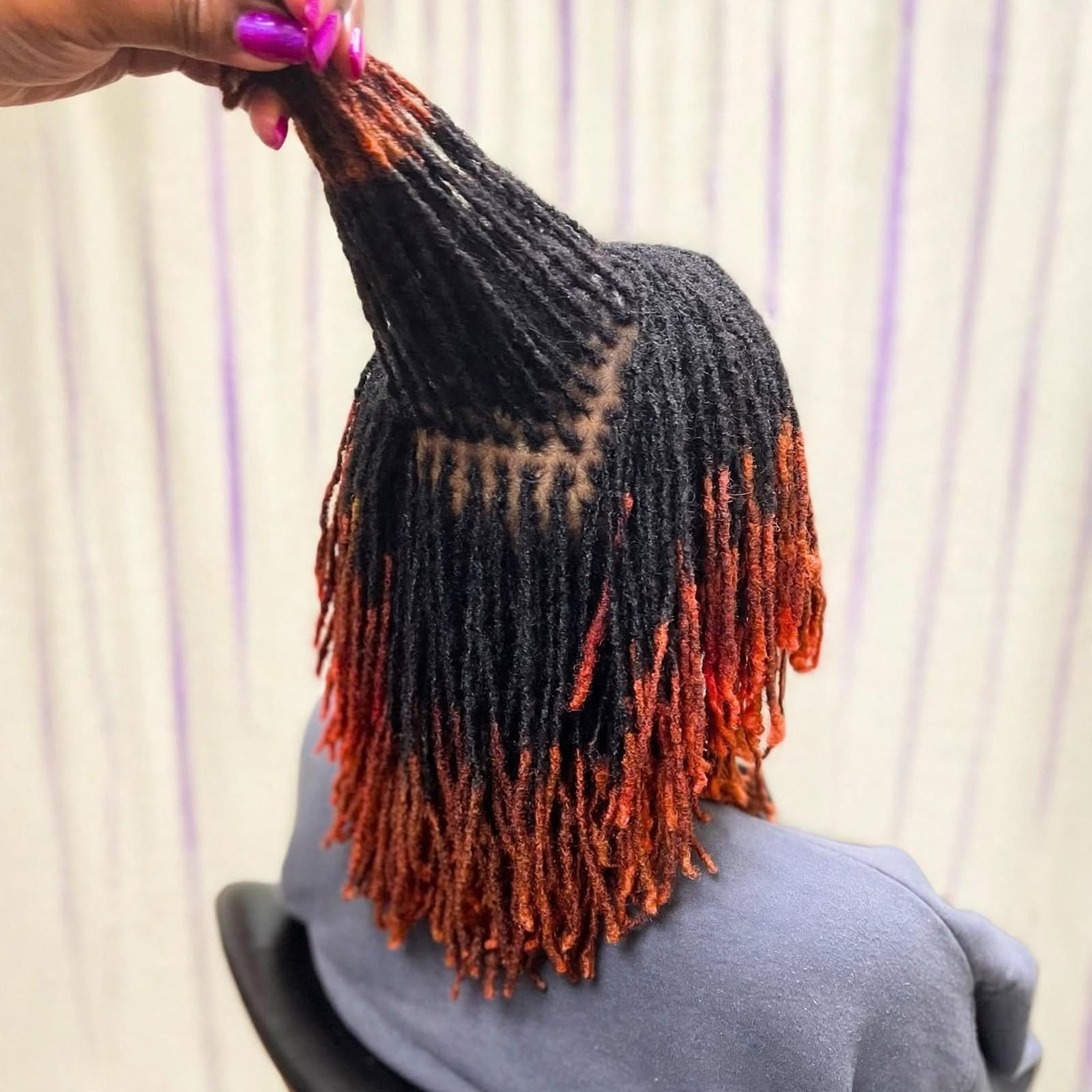 Sisterlocks natural hairstyle