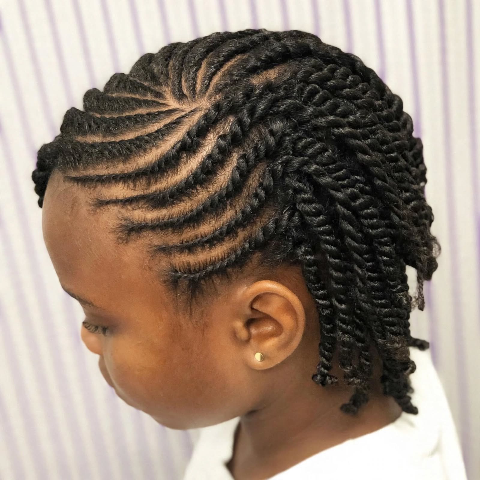 Twist Out natural hairstyle