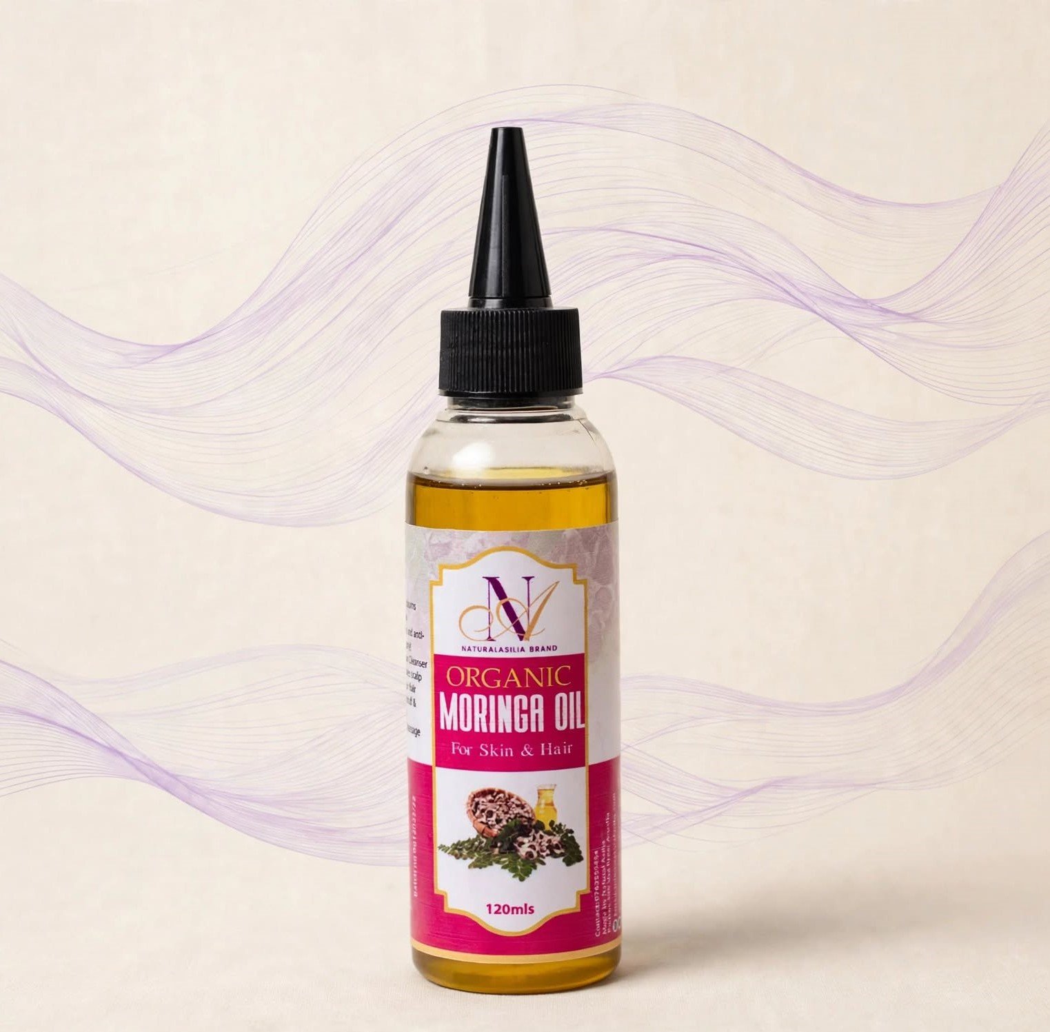 Organic Moringa Oil 120ml